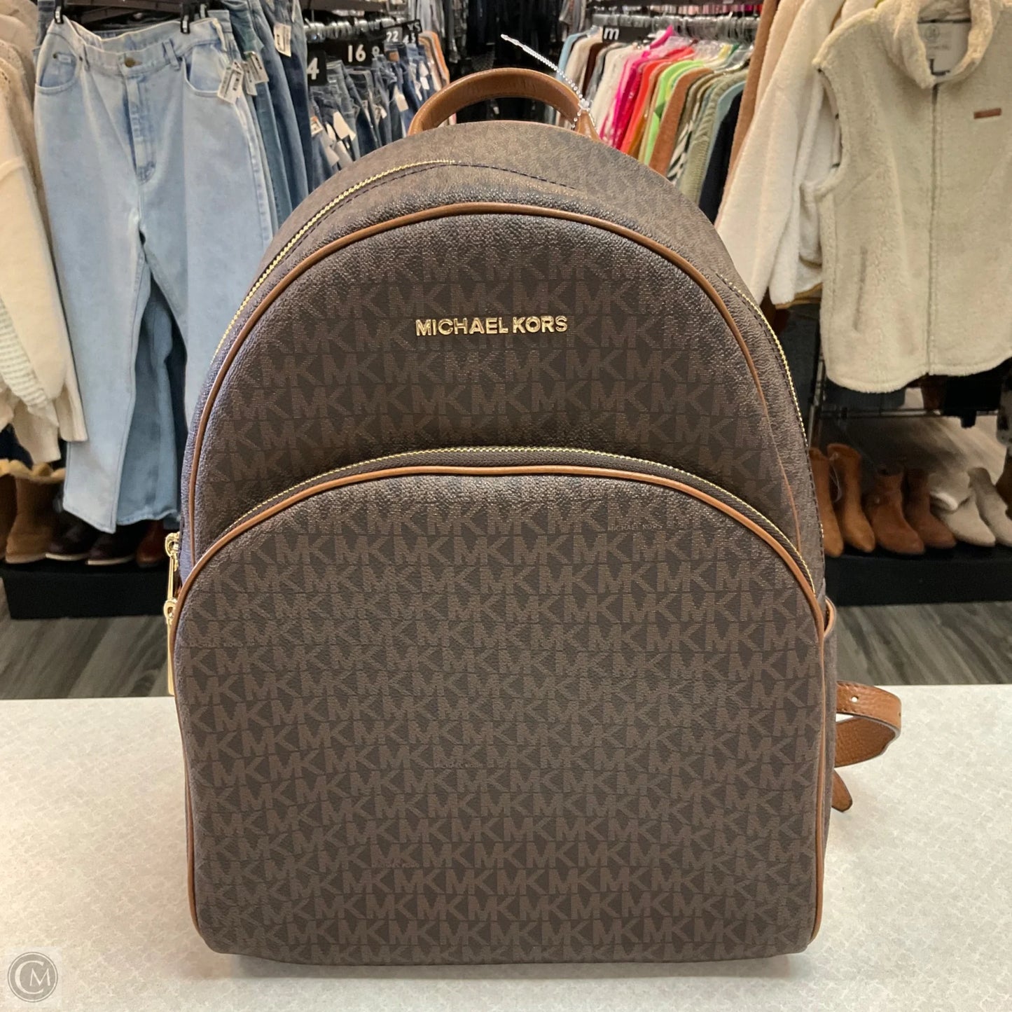 Backpack Designer By Michael Kors, Size: Large