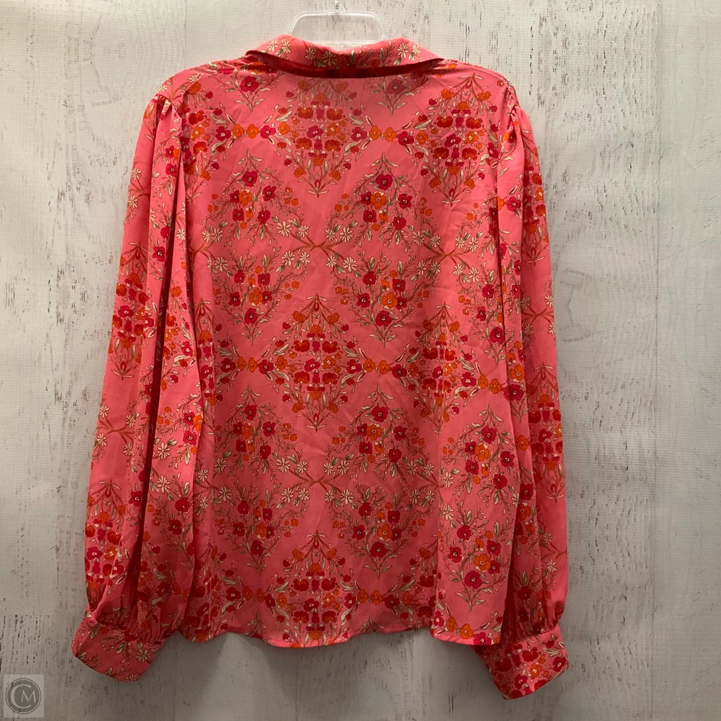 Top Long Sleeve By Clothes Mentor In Floral Print, Size: Xl
