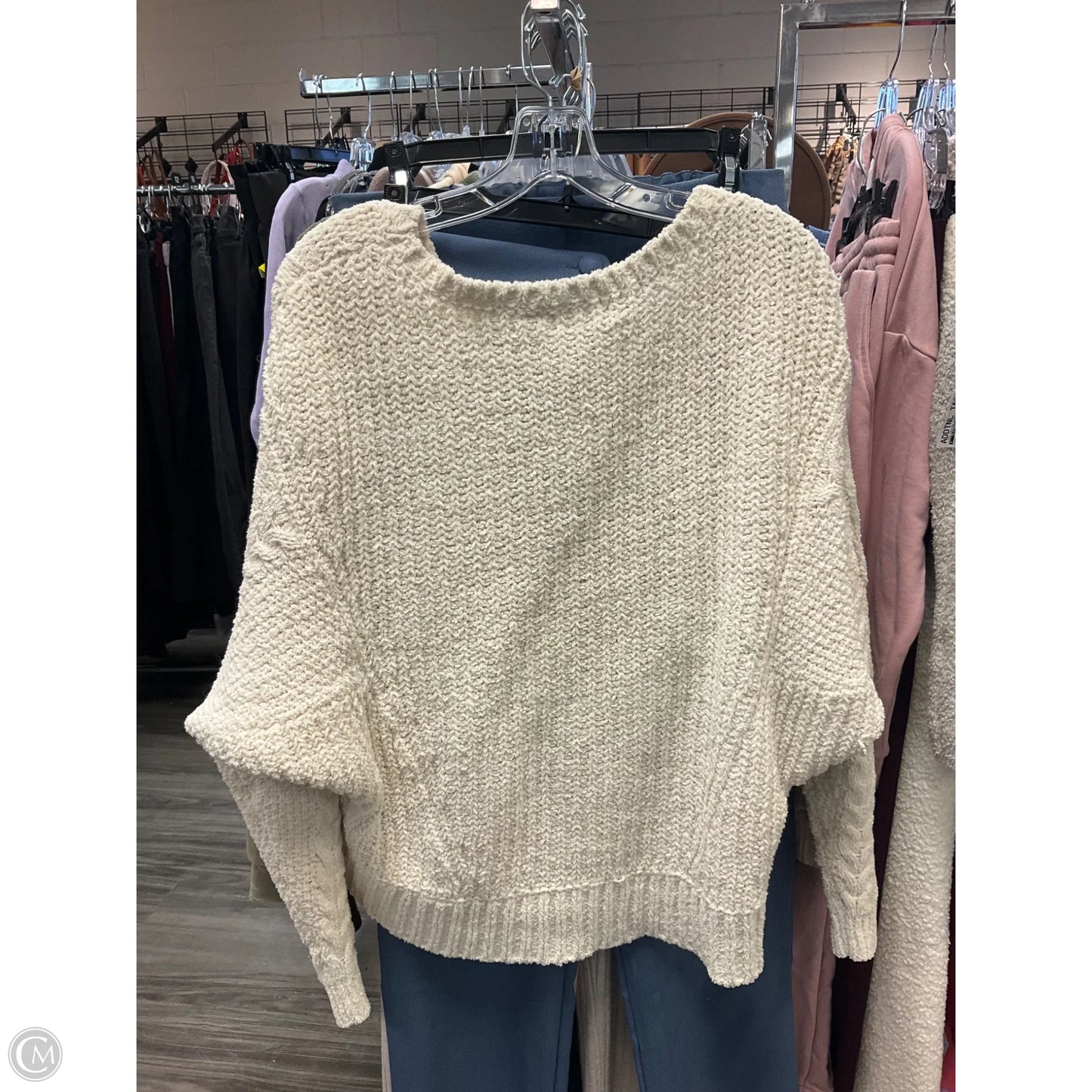 Sweater By Sleeping On Snow In Cream, Size: S