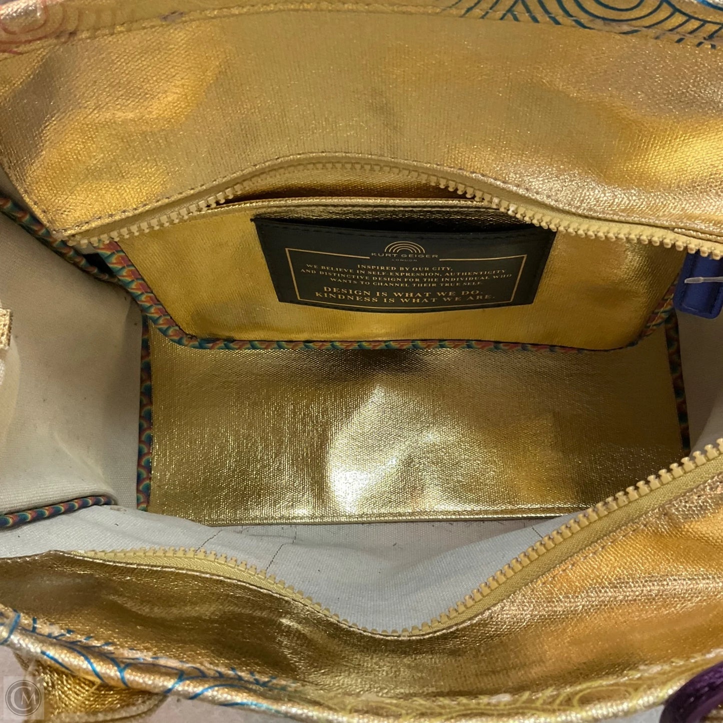 Handbag Designer By Kurt Geiger, Size: Large