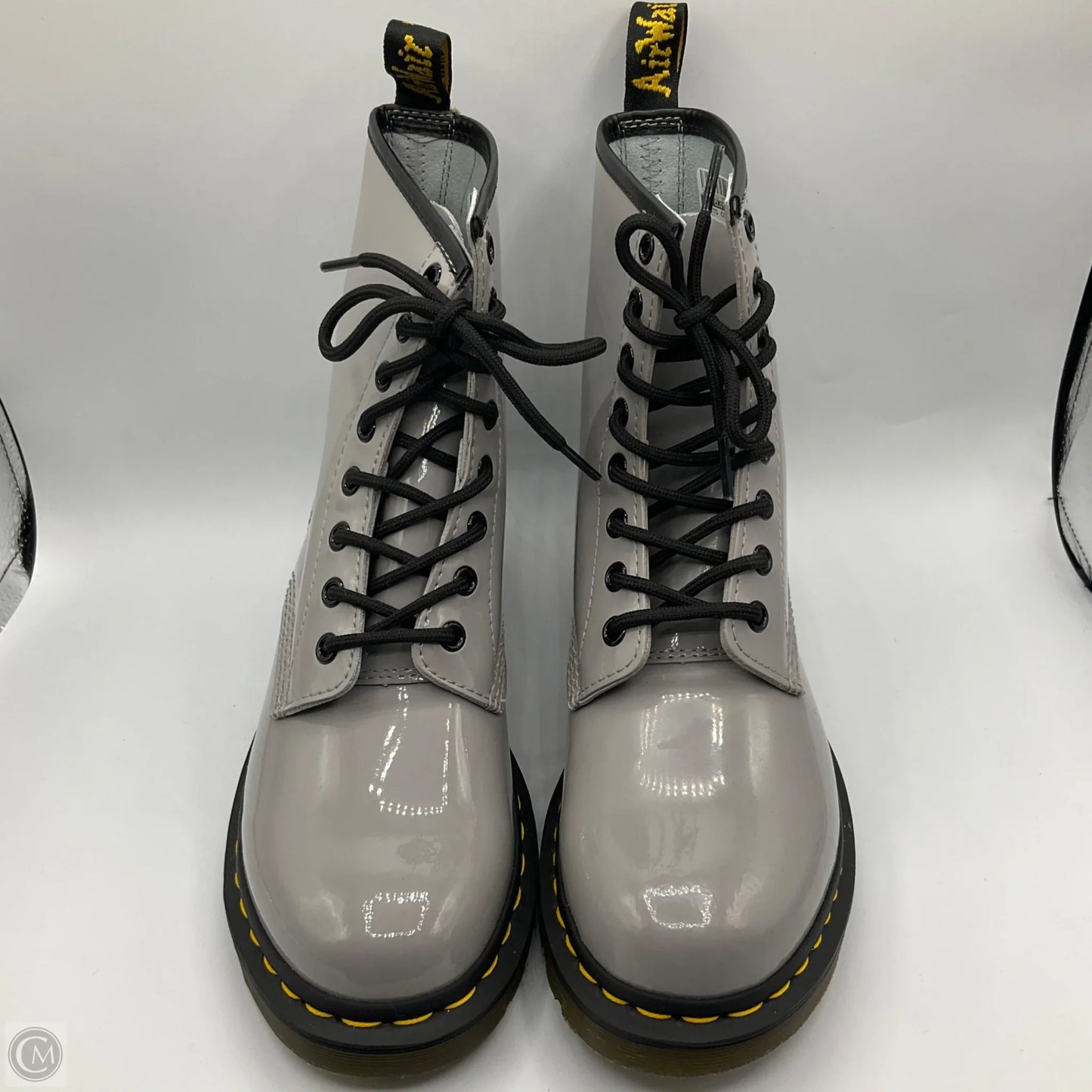 Boots Combat By Clothes Mentor In Grey, Size: 8