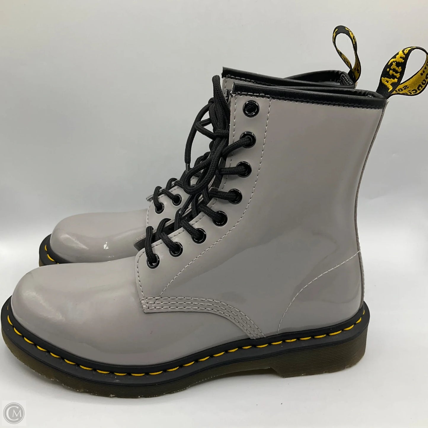 Boots Combat By Clothes Mentor In Grey, Size: 8