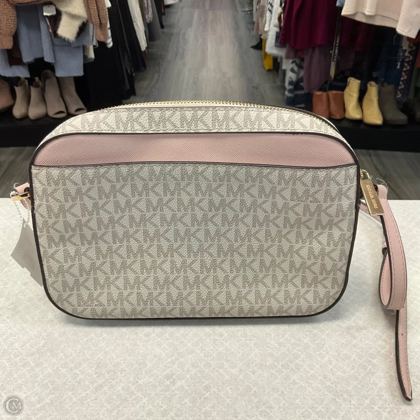 Crossbody Designer By Michael Kors, Size: Medium