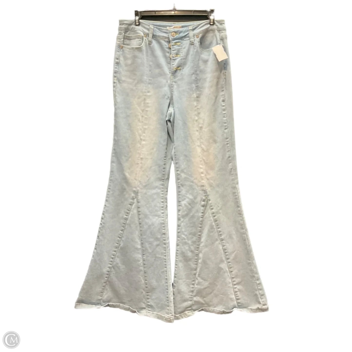 Jeans Wide Leg By Altard State In Blue Denim, Size: 6