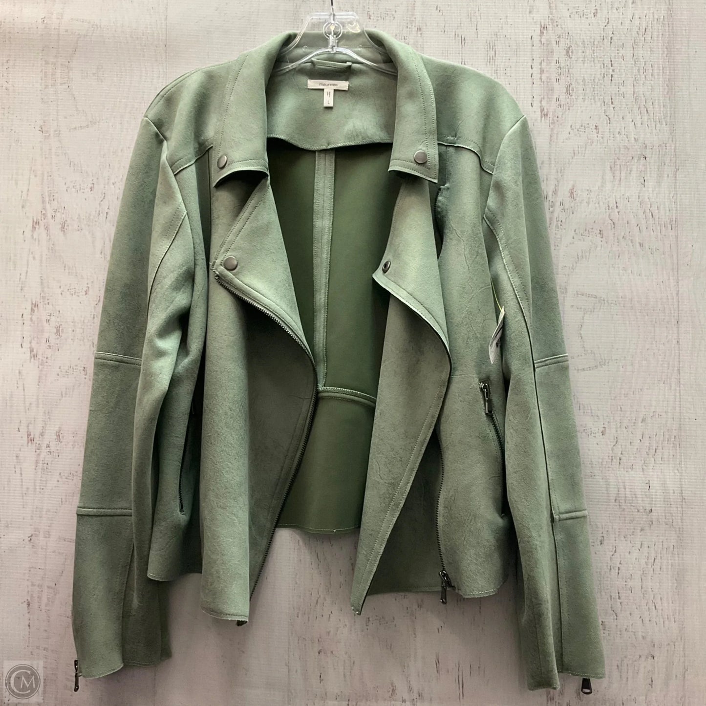 Jacket Other By Maurices In Green, Size: L