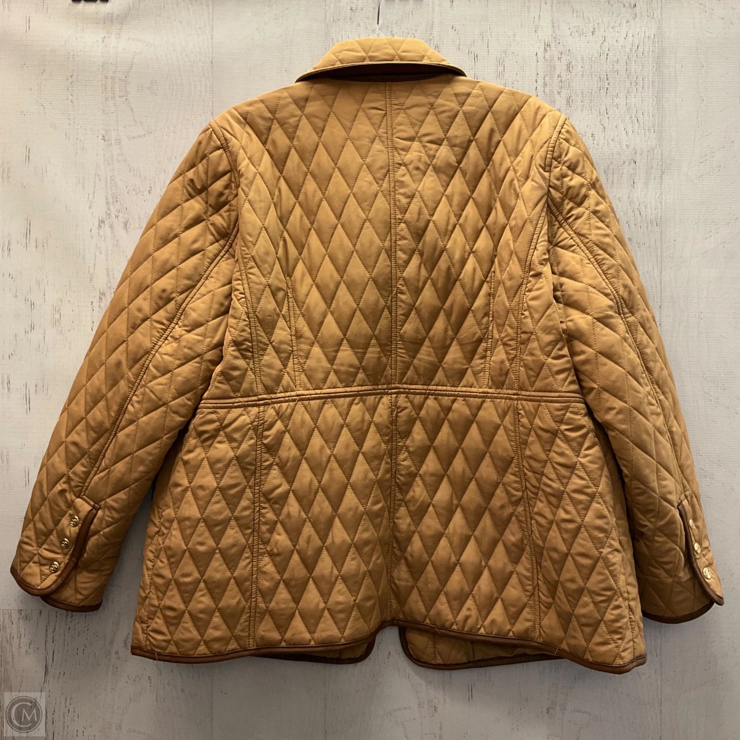 Coat Puffer & Quilted By Chicos In Animal Print, Size: 3x