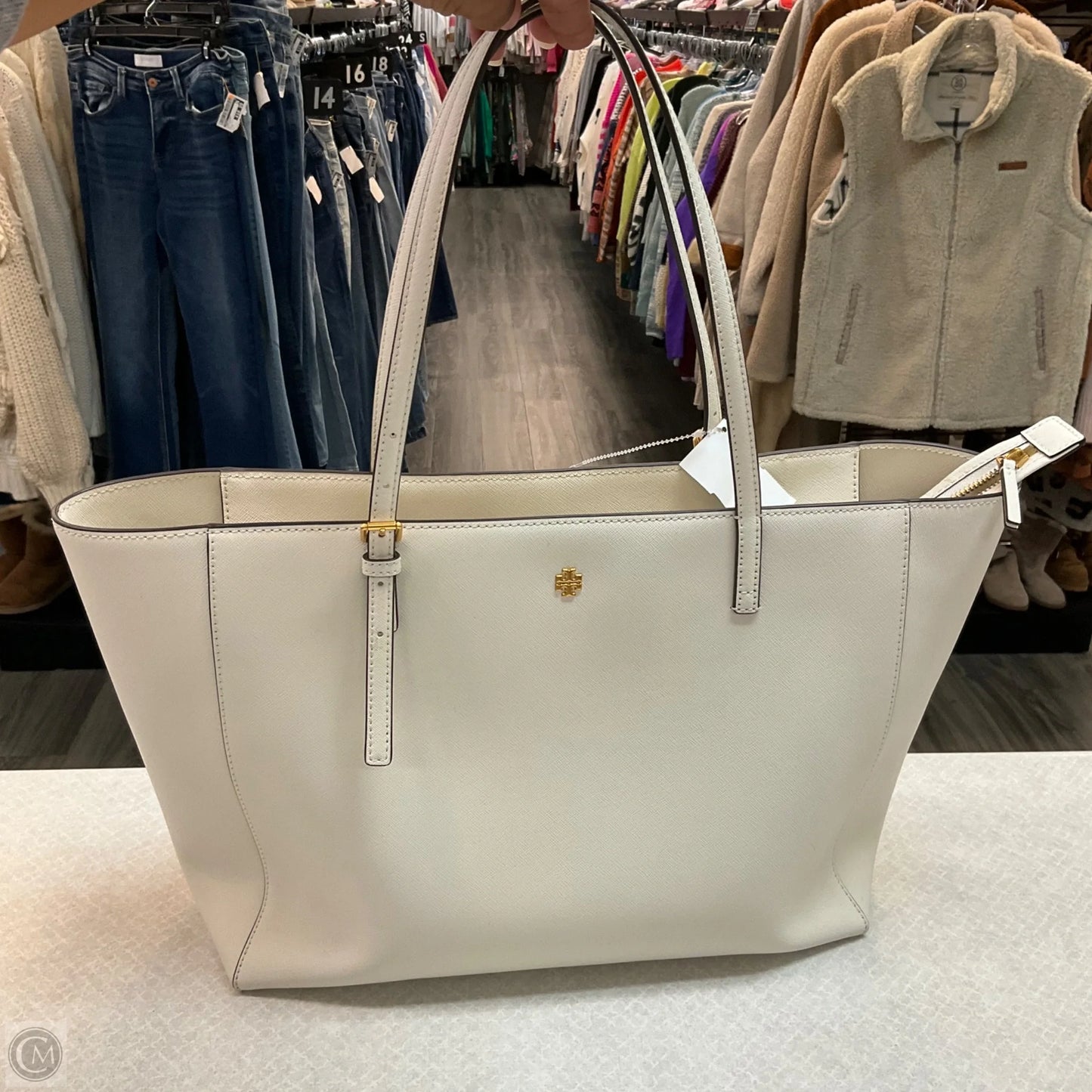 Handbag Designer By Tory Burch, Size: Large