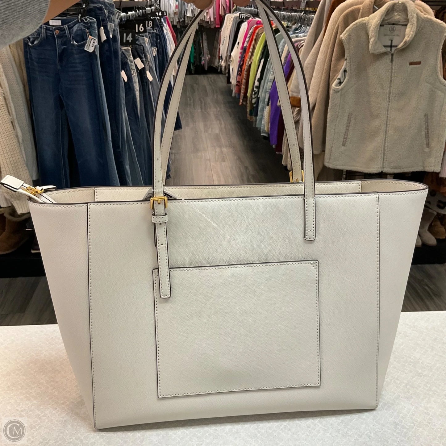 Handbag Designer By Tory Burch, Size: Large
