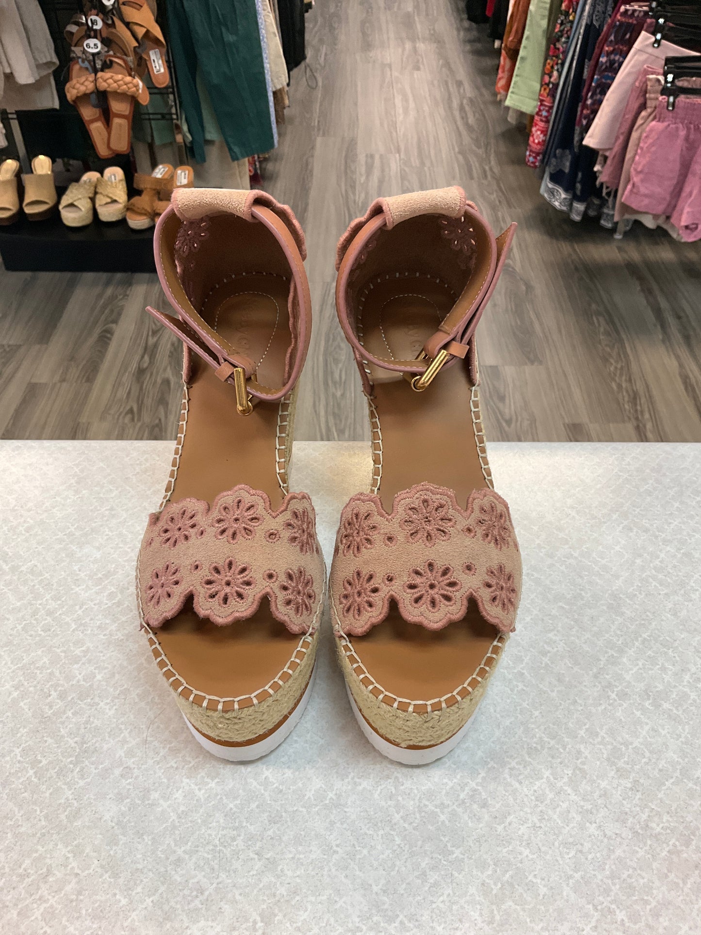 Shoes Heels Wedge By See By Chloe Size: 7.5