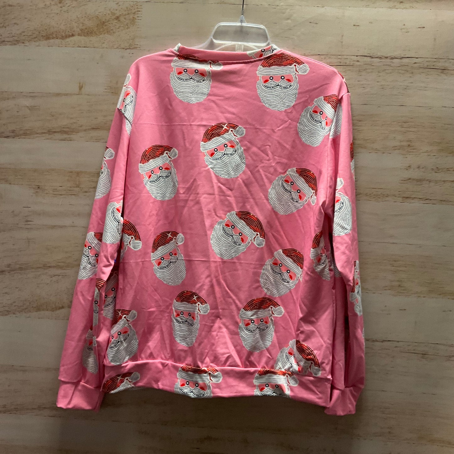 Top Long Sleeve By Clothes Mentor In Pink, Size: 1x