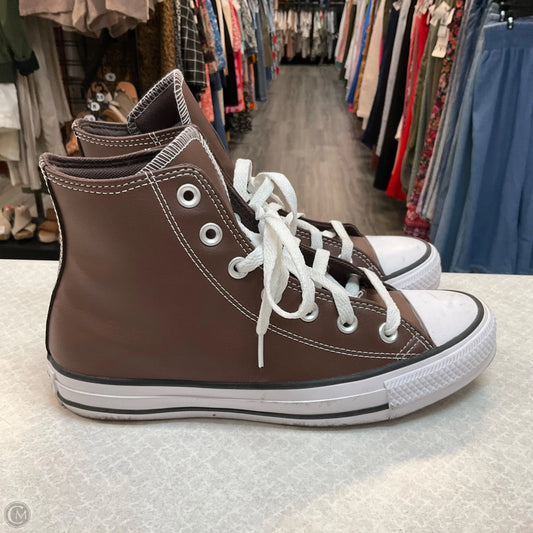 Shoes Sneakers By Converse In Brown, Size: 7
