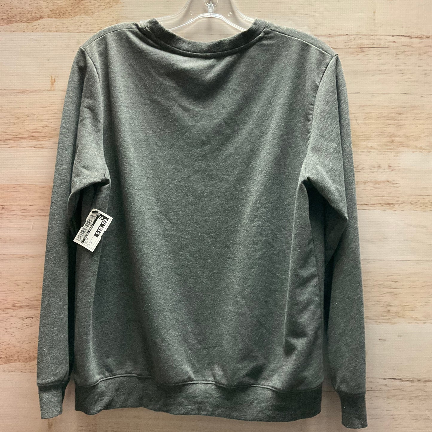 Top Long Sleeve By Clothes Mentor In Grey, Size: M