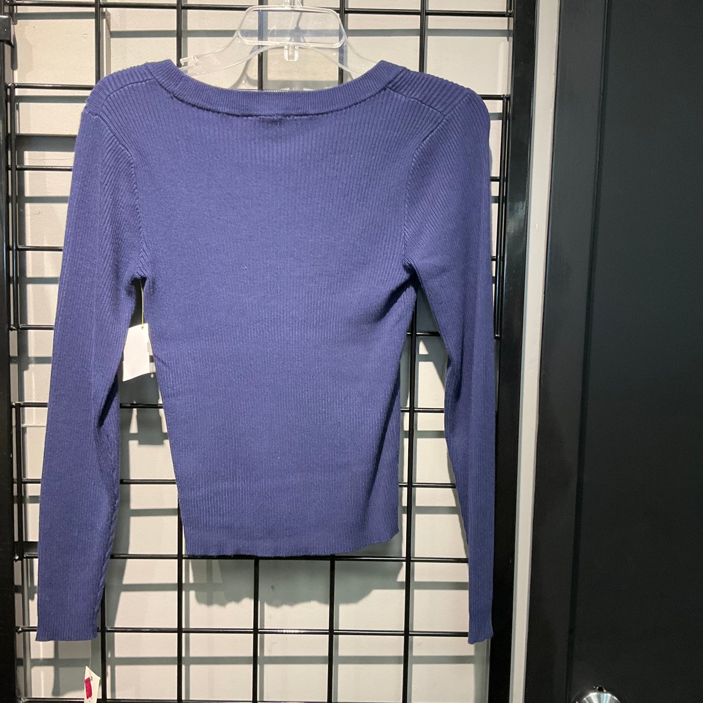 Top Long Sleeve By Ophelia Roe In Blue, Size: S