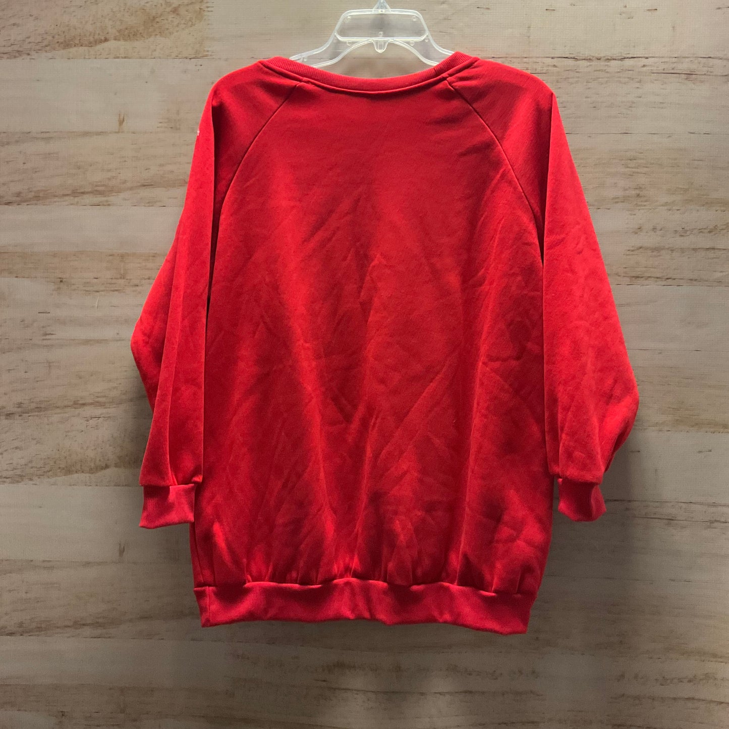 Top Long Sleeve By Clothes Mentor In Christmas, Size: M