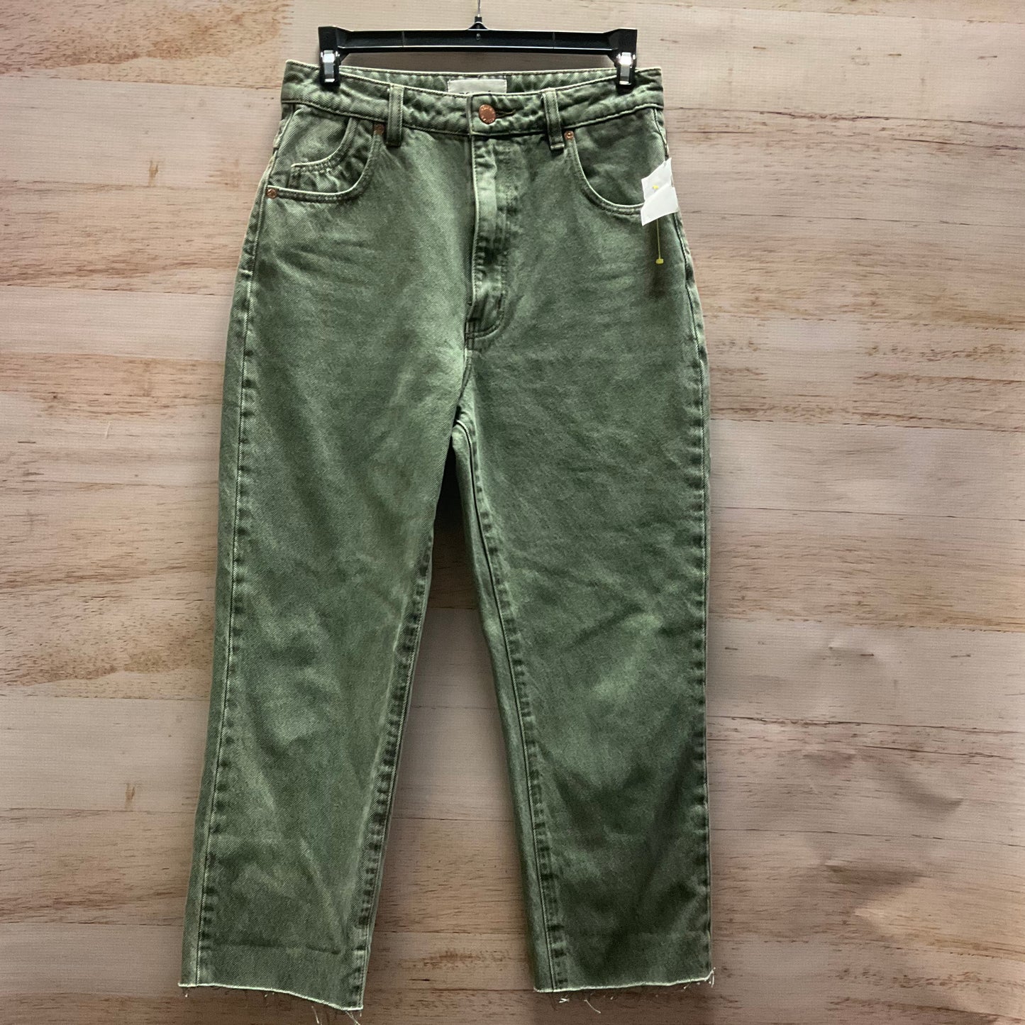 Jeans Straight By Rollas In Green, Size: 8