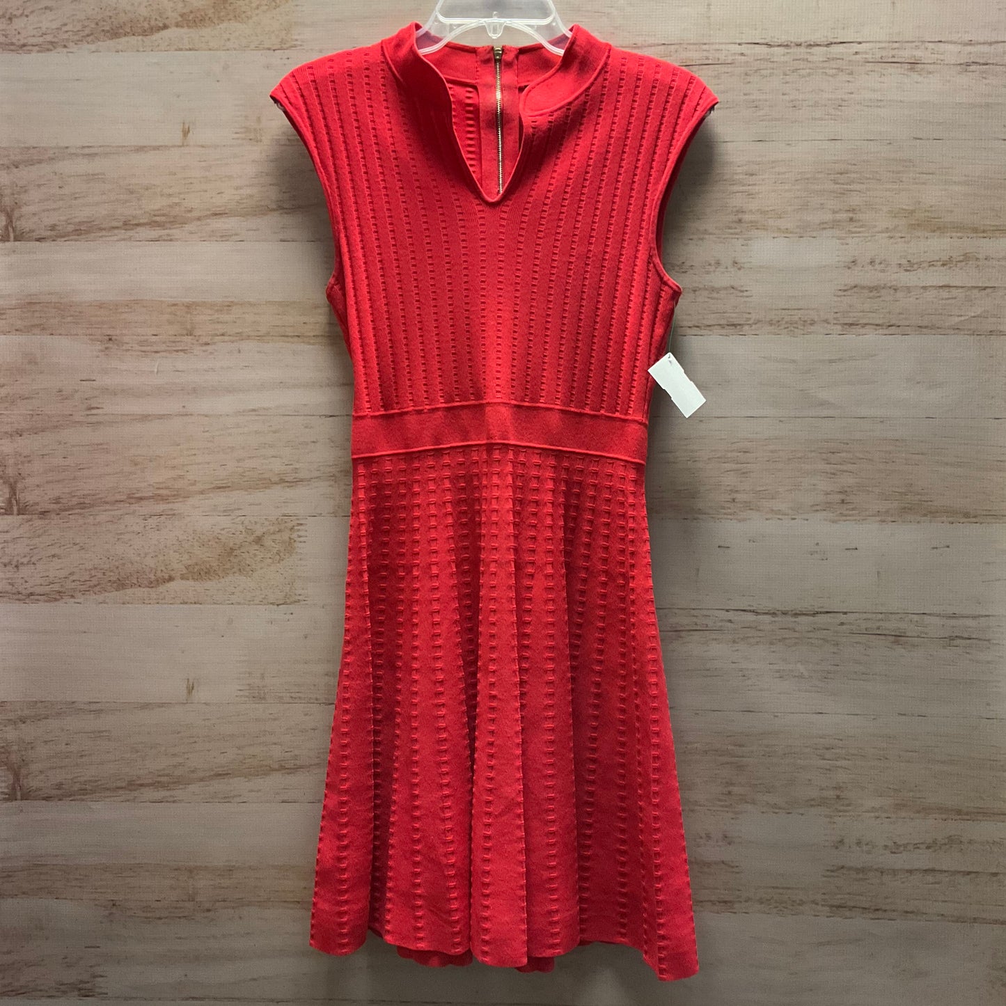 Dress Casual Midi By Ted Baker In Red, Size: 2