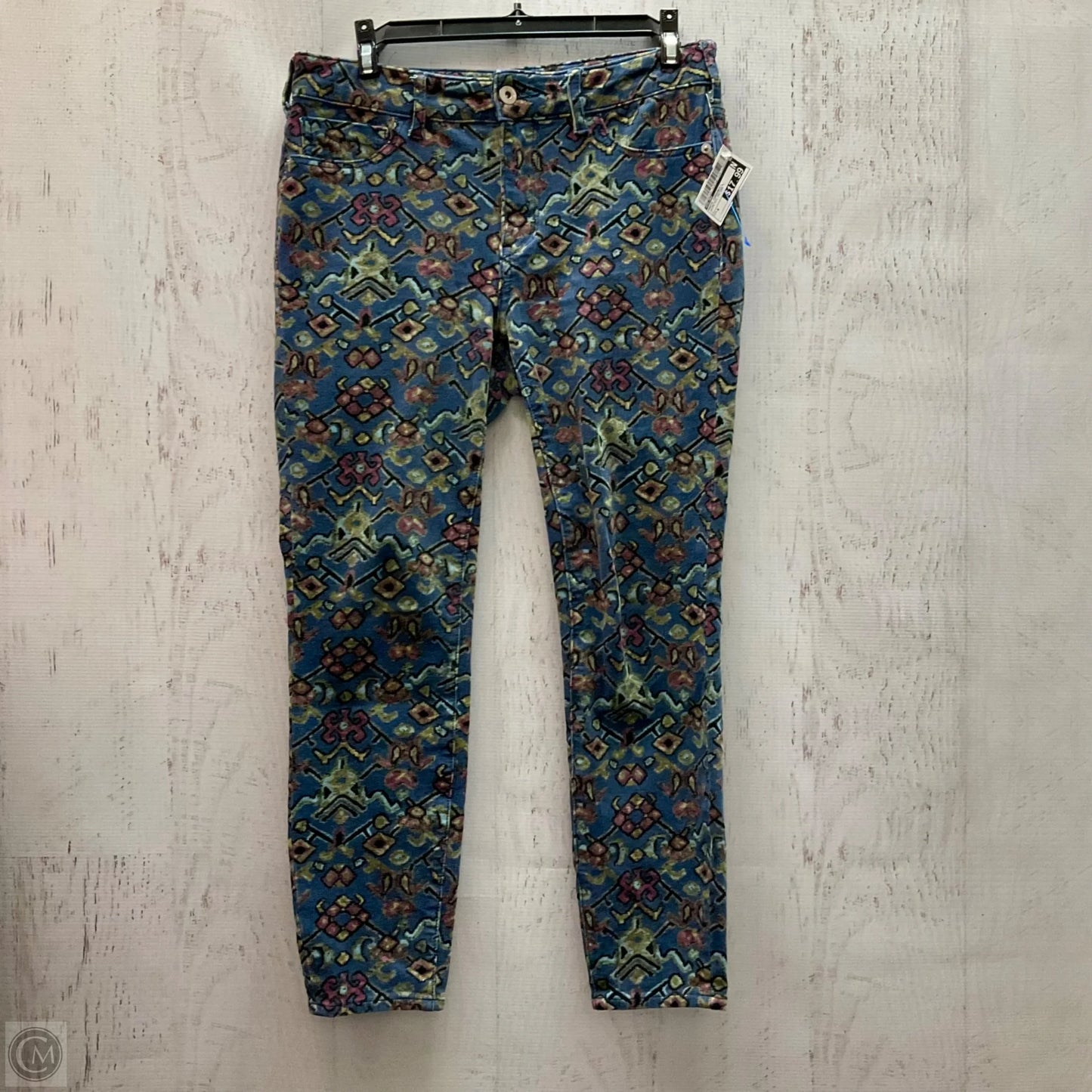 Pants Corduroy By Pilcro In Geometric Pattern, Size: 4