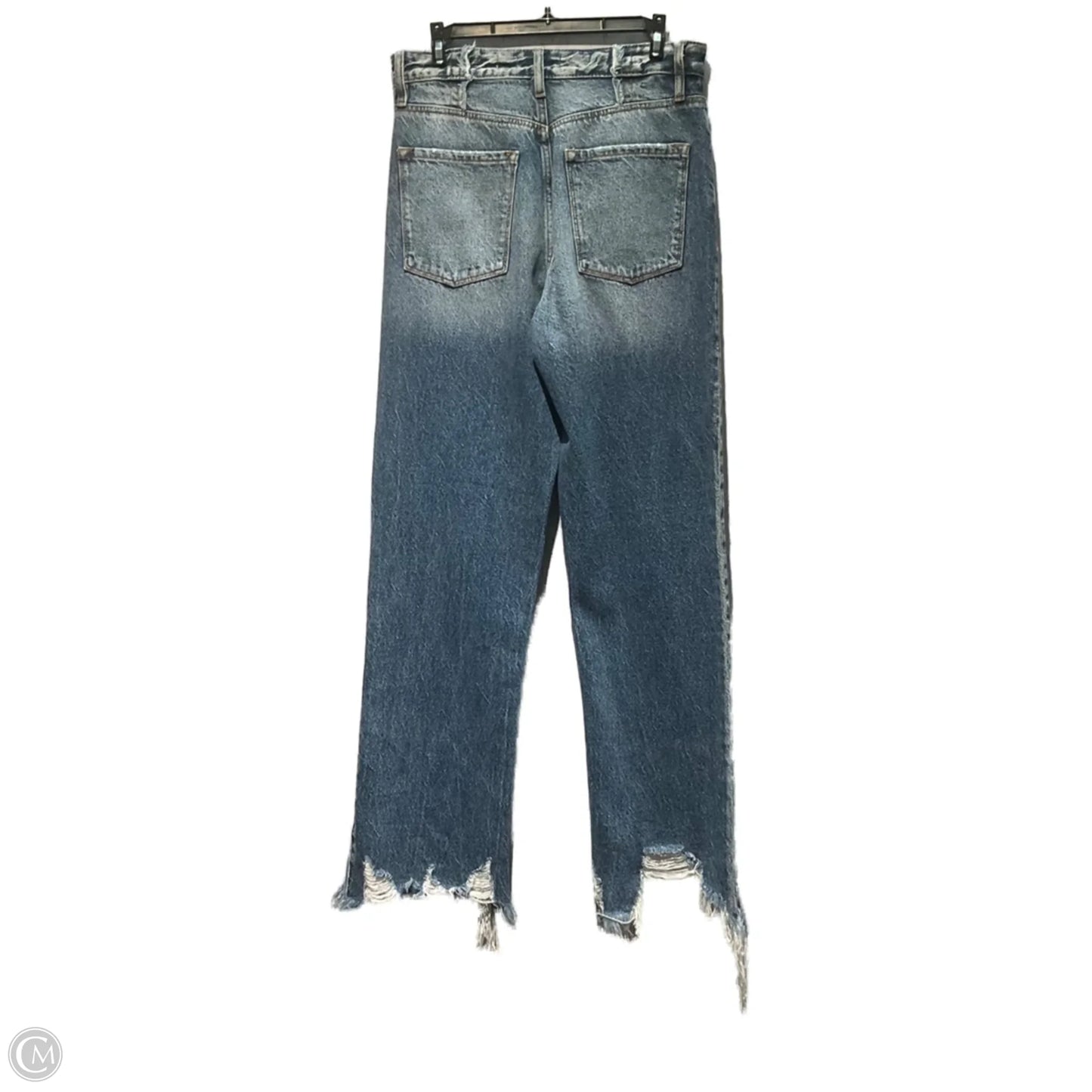 Jeans Straight By Kancan In Blue Denim, Size: 4