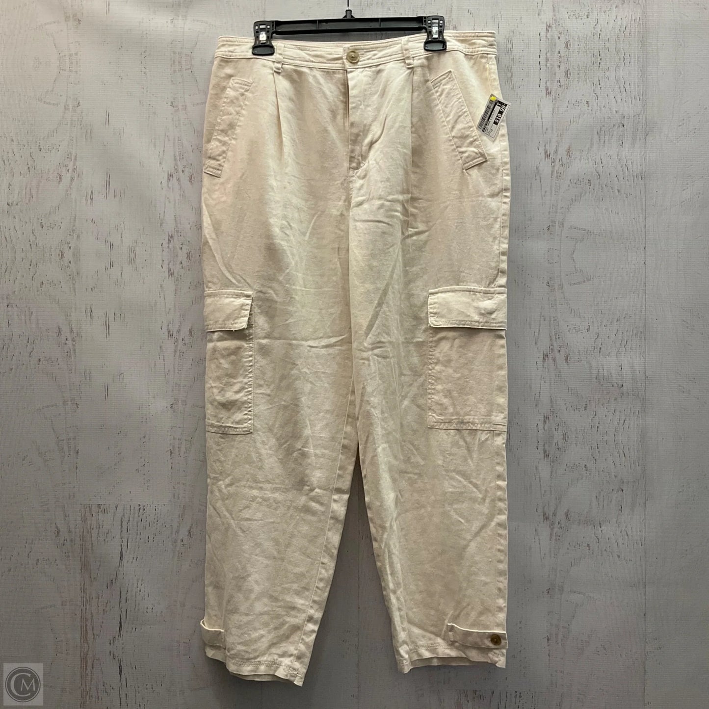 Pants Cargo & Utility By A New Day In Ivory, Size: 12