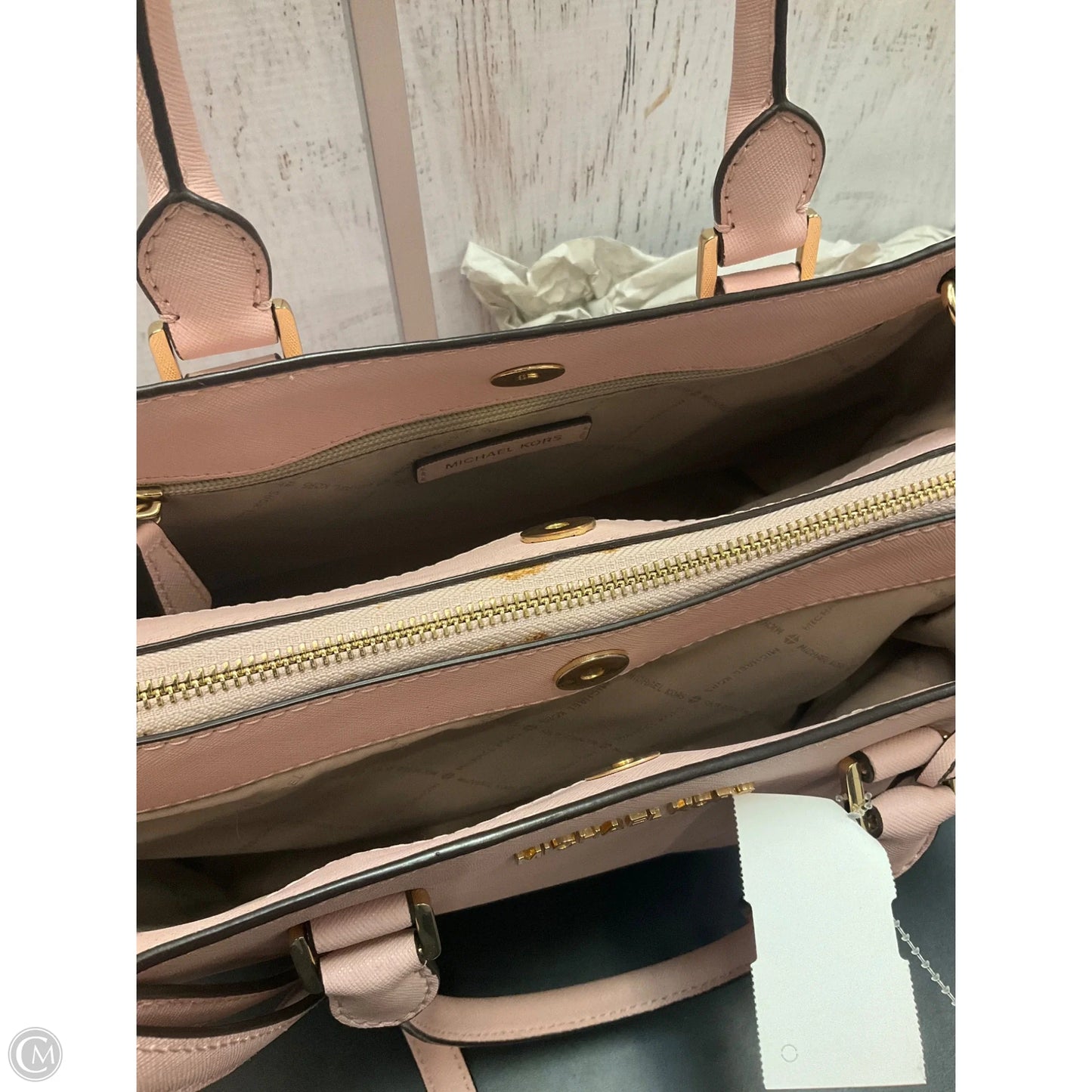 Handbag Designer By Michael Kors, Size: Large