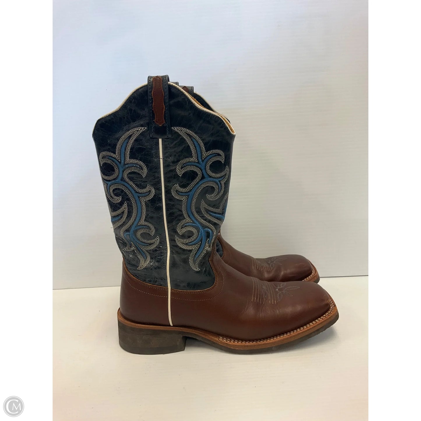 Boots Western By Old West In Brown, Size: 7.5