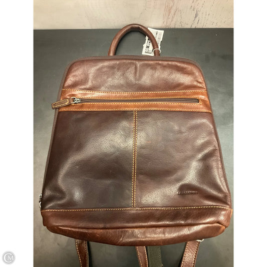 Backpack Leather By Clothes Mentor, Size: Large