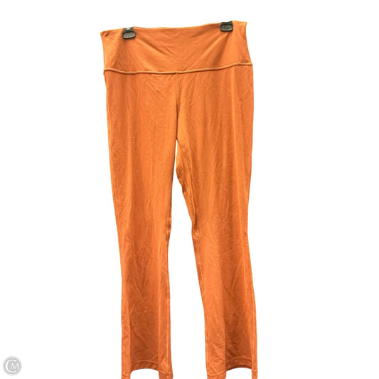 Athletic Leggings By Lululemon In Copper, Size: 14