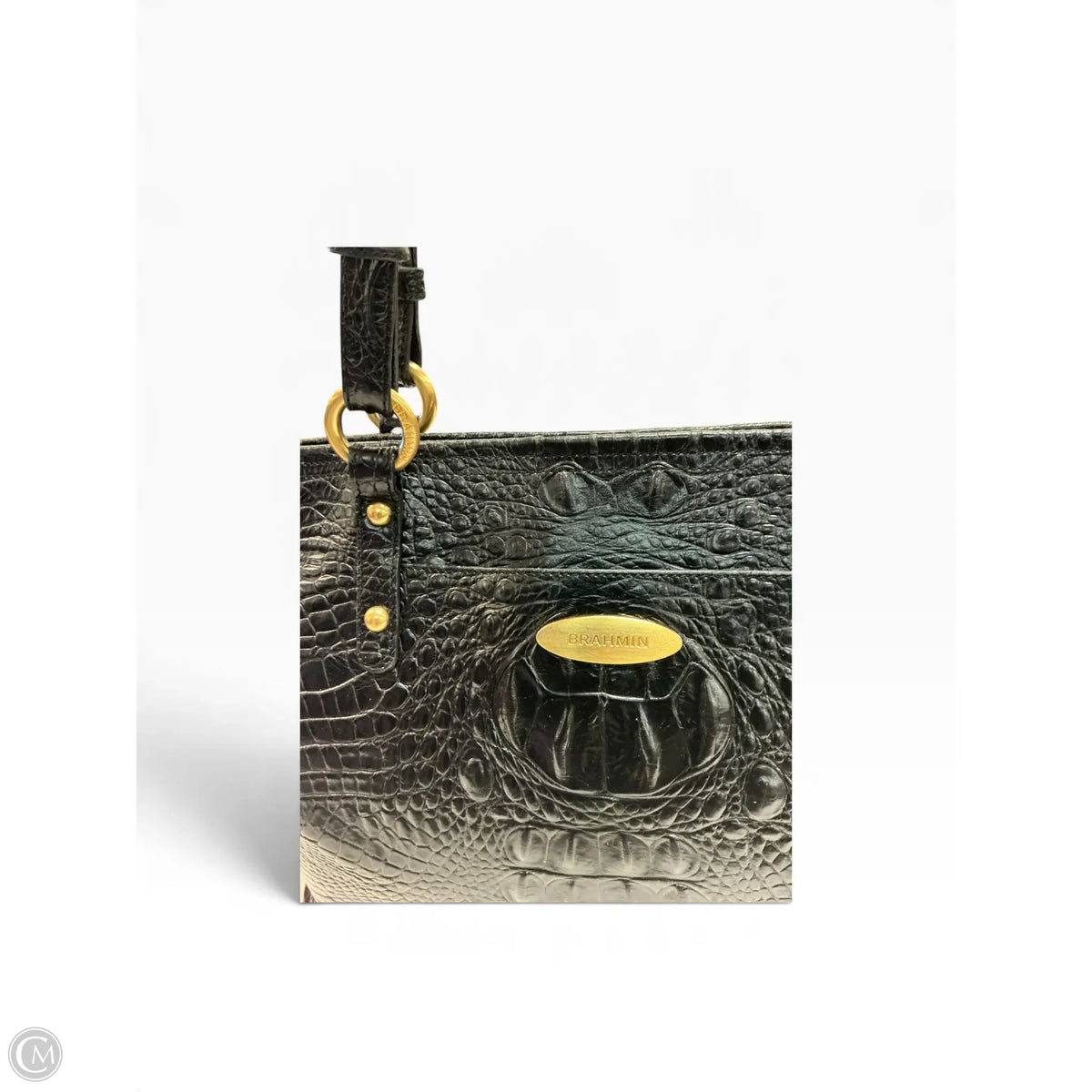 Handbag Designer By Brahmin, Size: Large