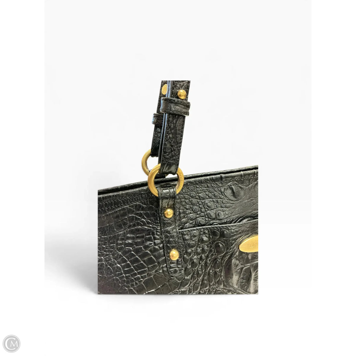 Handbag Designer By Brahmin, Size: Large