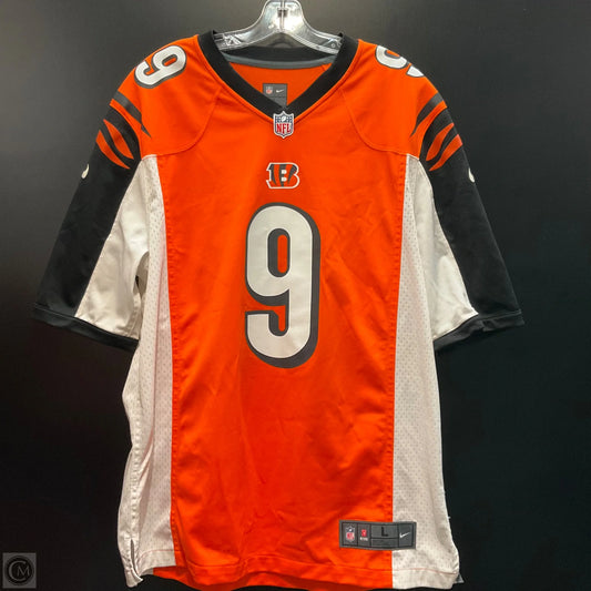 Top Short Sleeve By Nike Apparel In Orange & White, Size: 2x