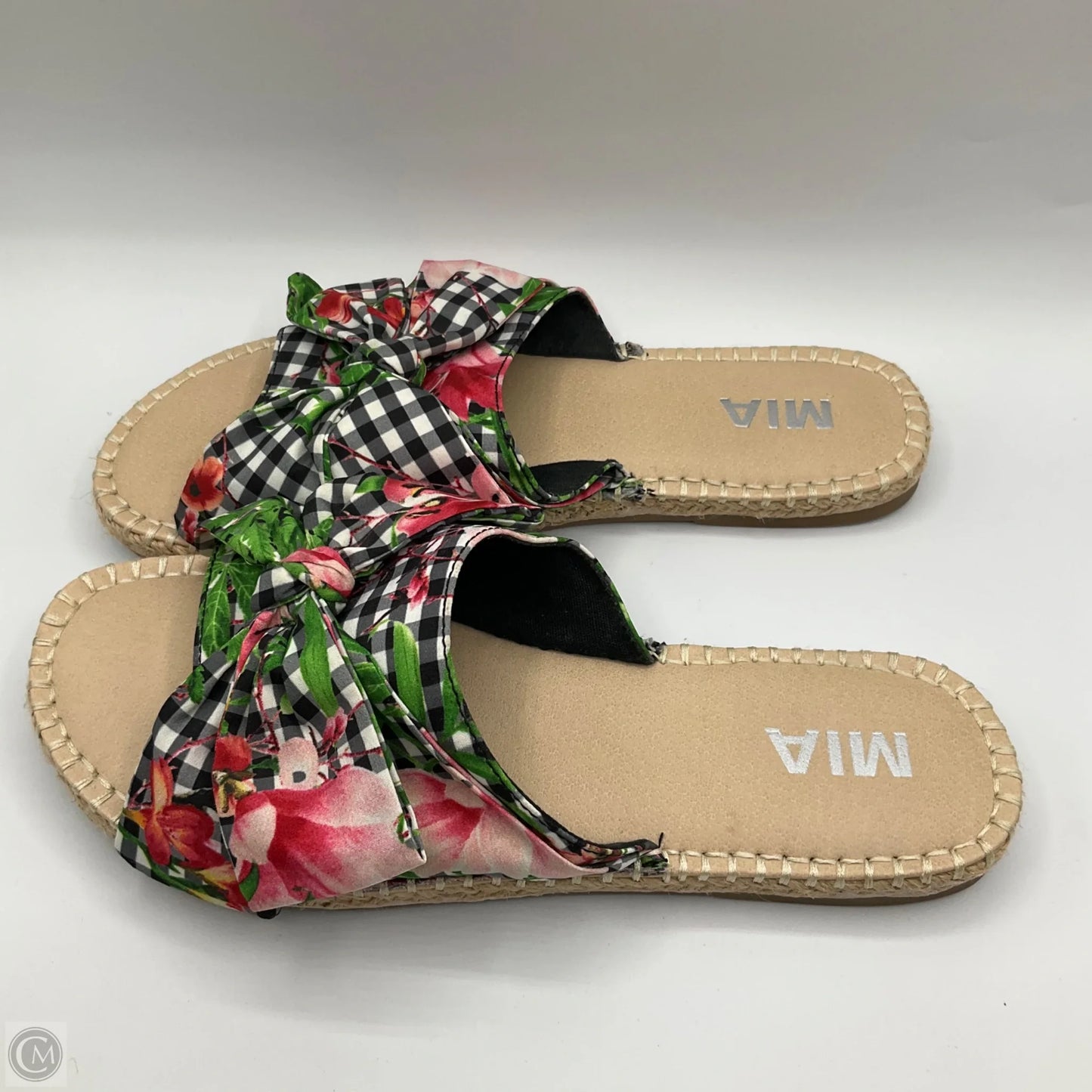 Sandals Flats By Mia In Floral, Size: 8.5