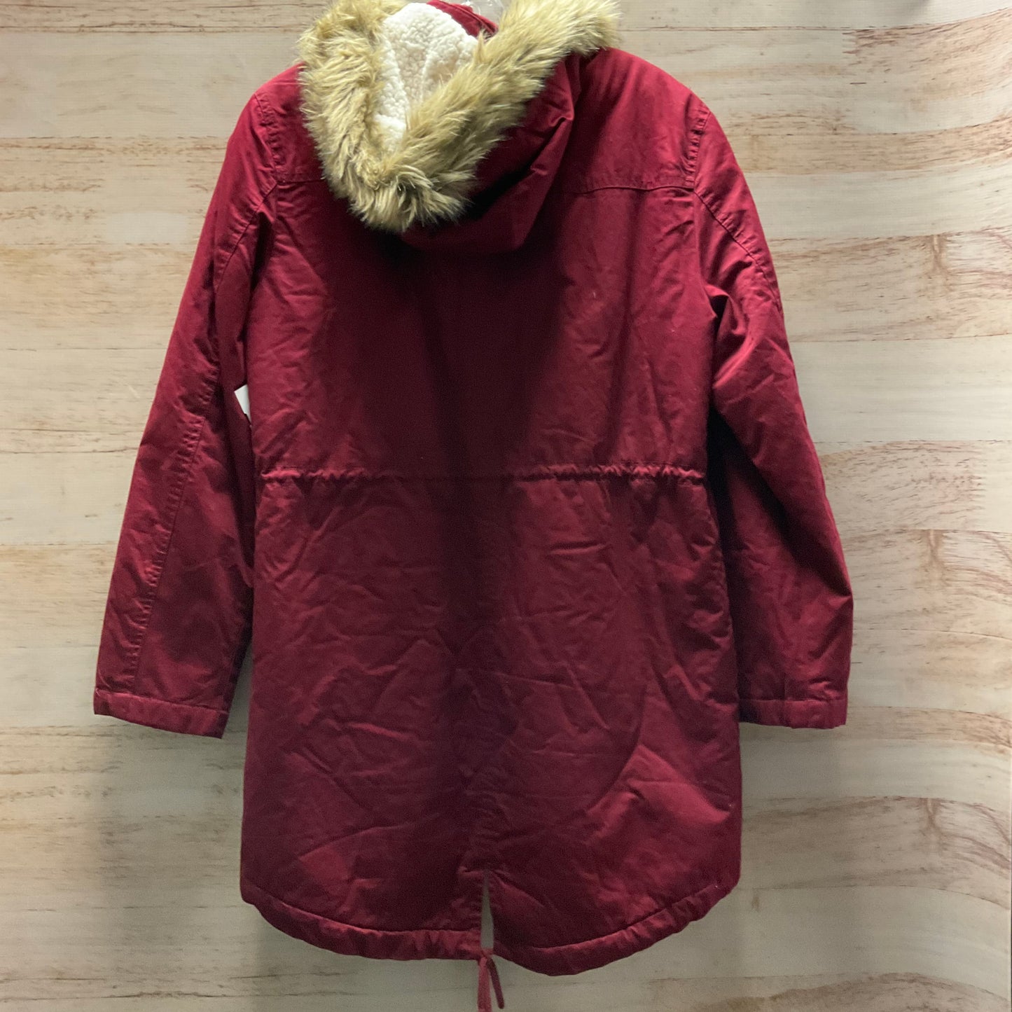 Coat Parka By Gap In Red, Size: L