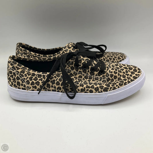Shoes Flats By Clothes Mentor In Animal Print, Size: 9