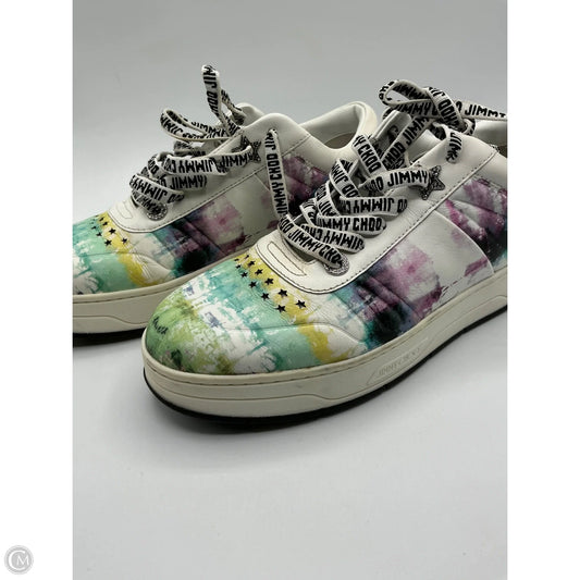 Shoes Athletic By Jimmy Choo In Multi-colored, Size: 8
