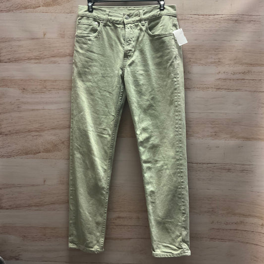 Jeans Skinny By Zara In Green, Size: 6