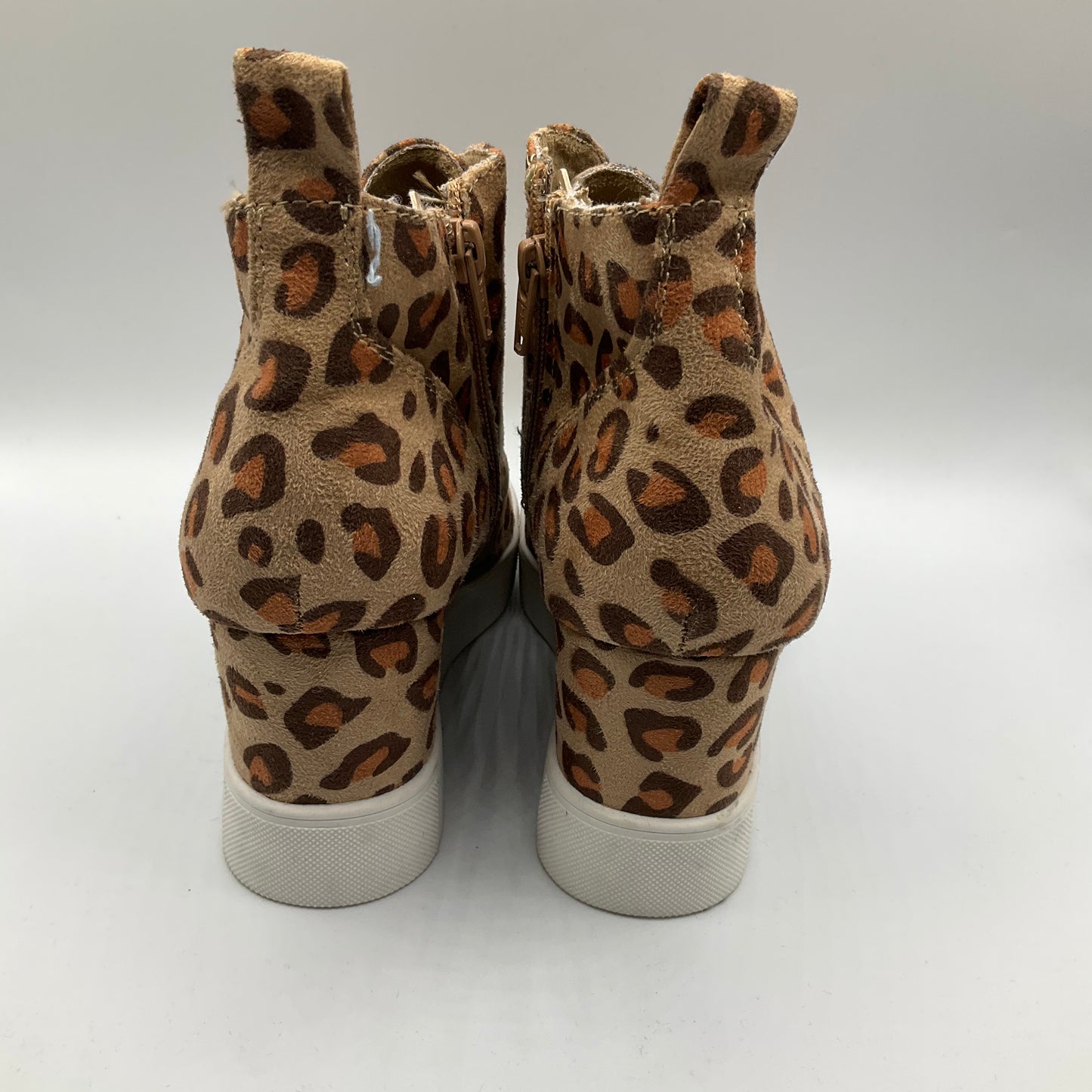 Shoes Heels Platform By Serra In Animal Print, Size: 7