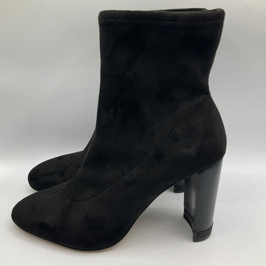 Boots Ankle Heels By Michael Kors In Black, Size: 10