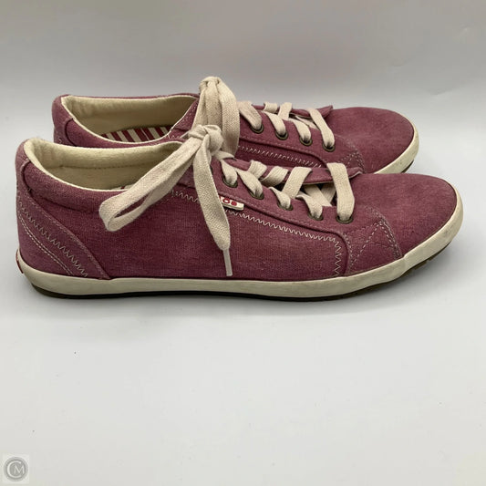Shoes Athletic By Taos In Pink, Size: 10