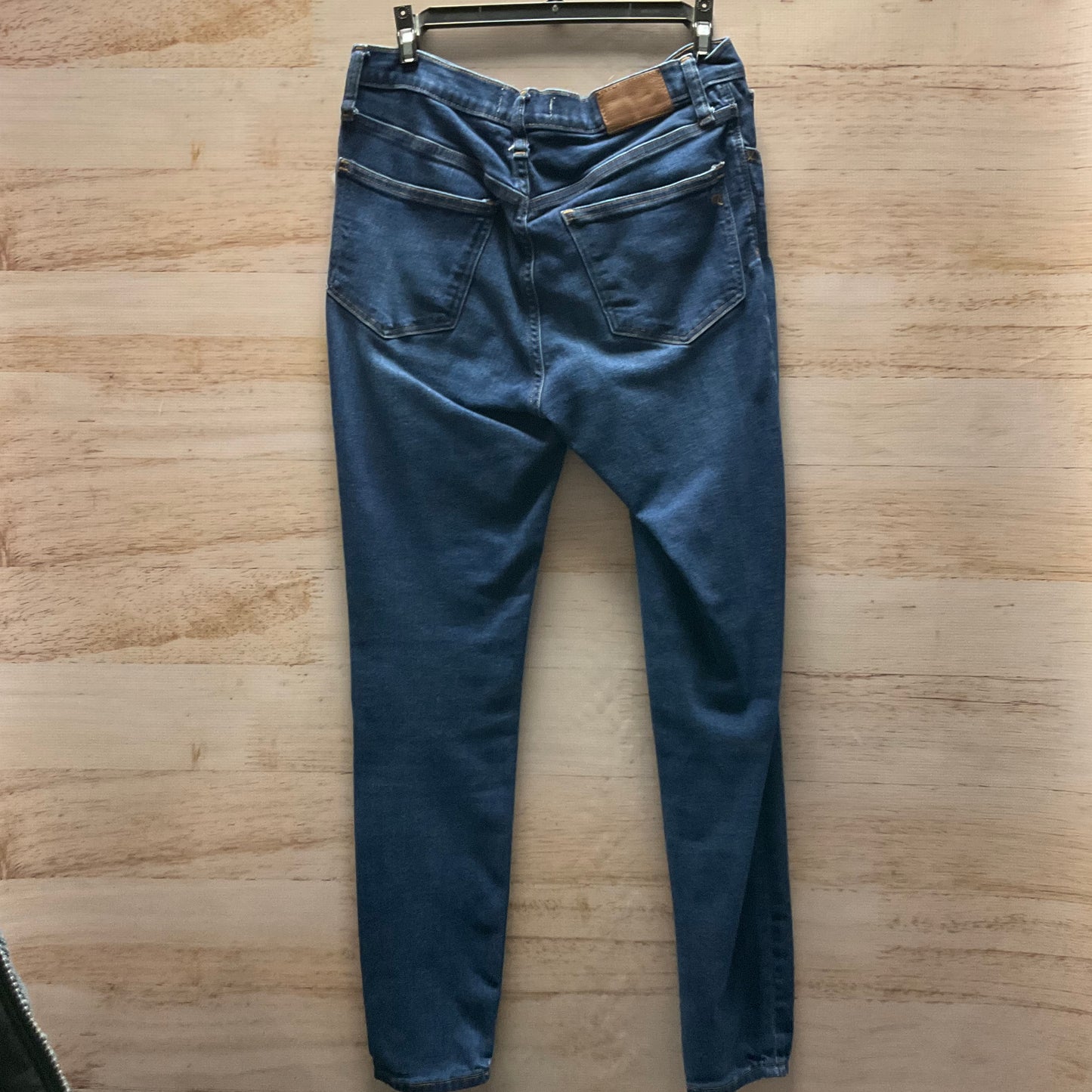 Jeans Skinny By Madewell In Blue, Size: 6