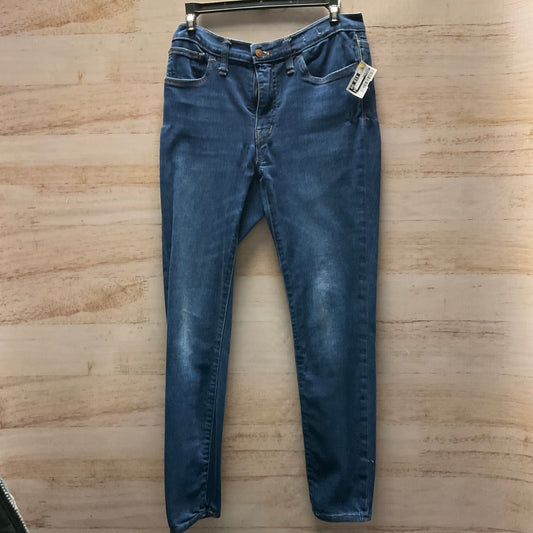 Jeans Skinny By Madewell In Blue, Size: 6