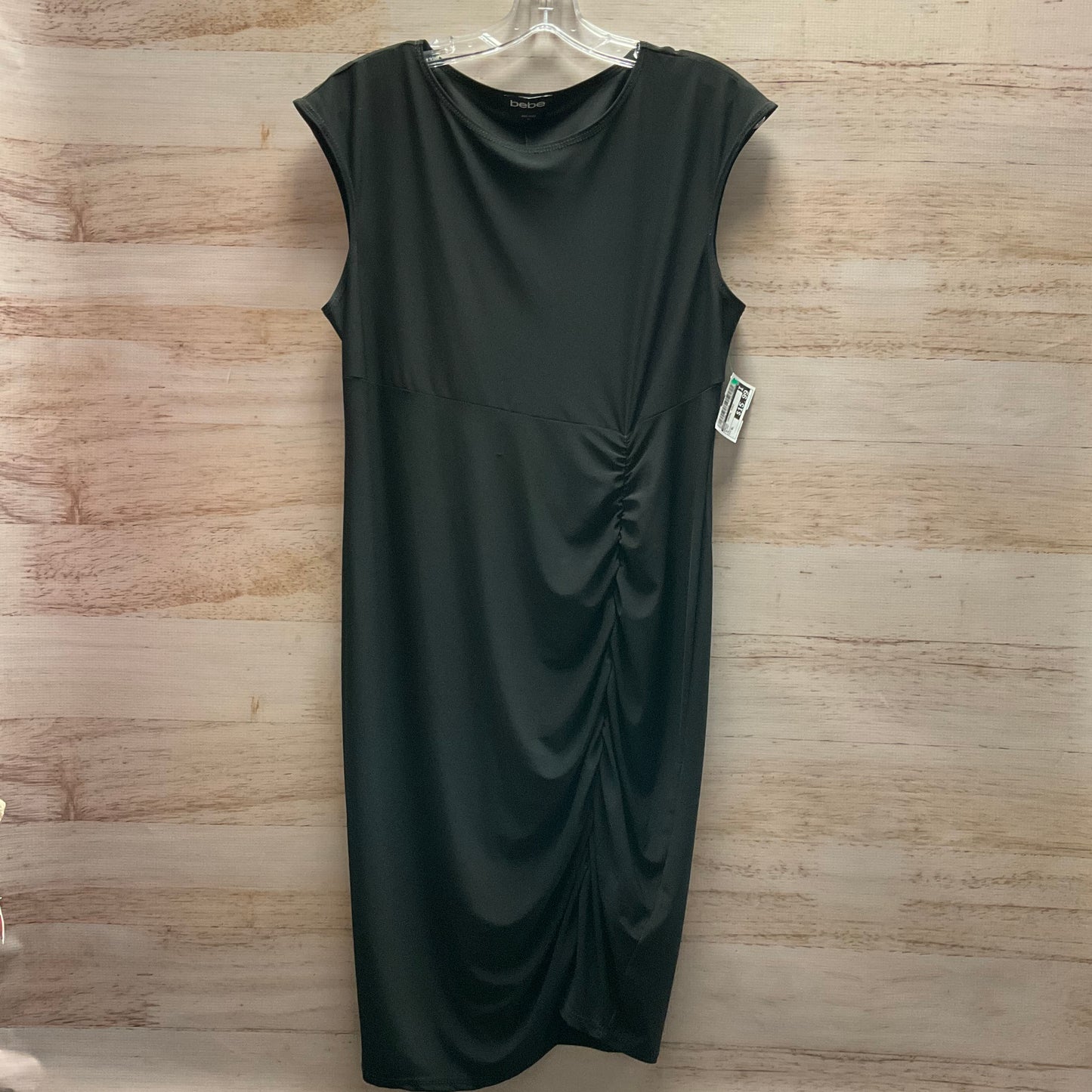 Dress Casual Midi By Bebe In Black, Size: Xl