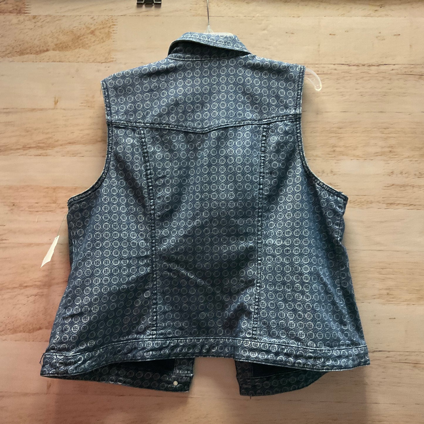 Vest Other By Cj Banks In Blue Denim, Size: 1x