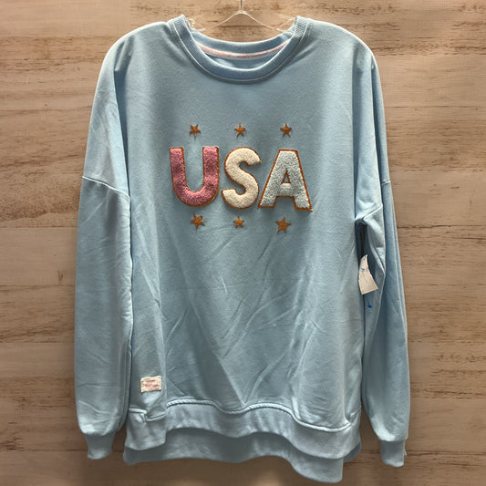 Sweatshirt Crewneck By Simply Southern  Size: Xl