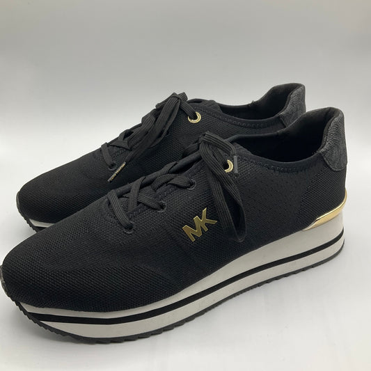 Black Shoes Sneakers Michael Kors, Size 9
