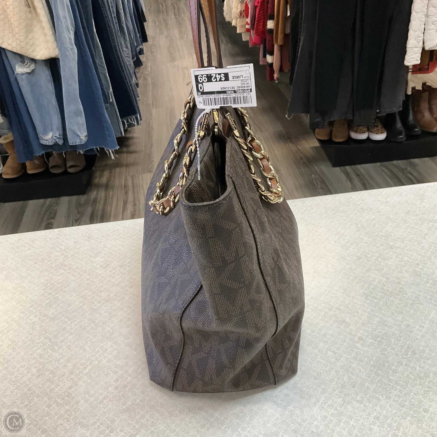 Handbag Designer By Michael Kors, Size: Large