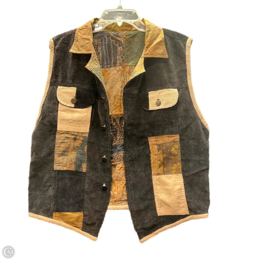 Vest Other By Clothes Mentor In Brown, Size: M