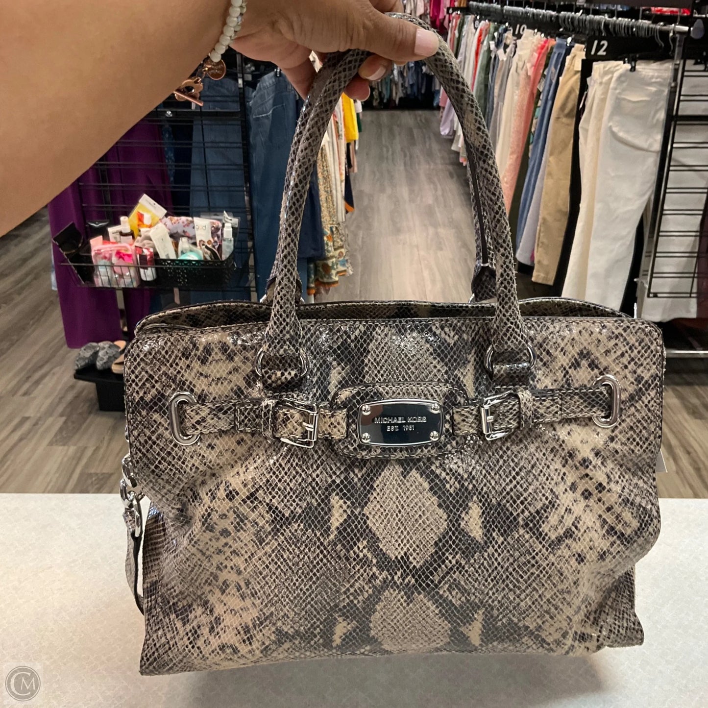 Handbag Designer By Michael Kors, Size: Large