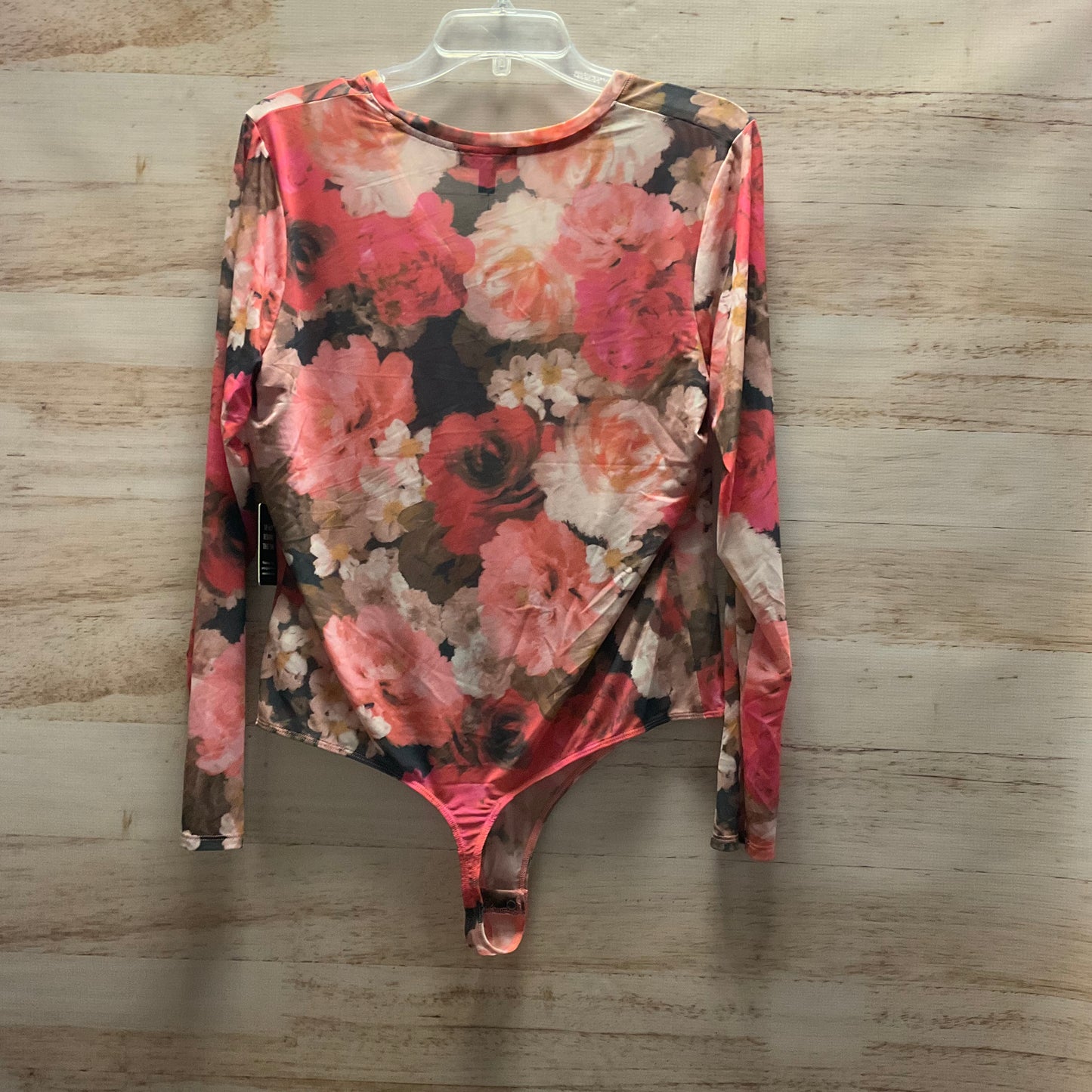 Top Long Sleeve By Express In Orange, Size: Xl