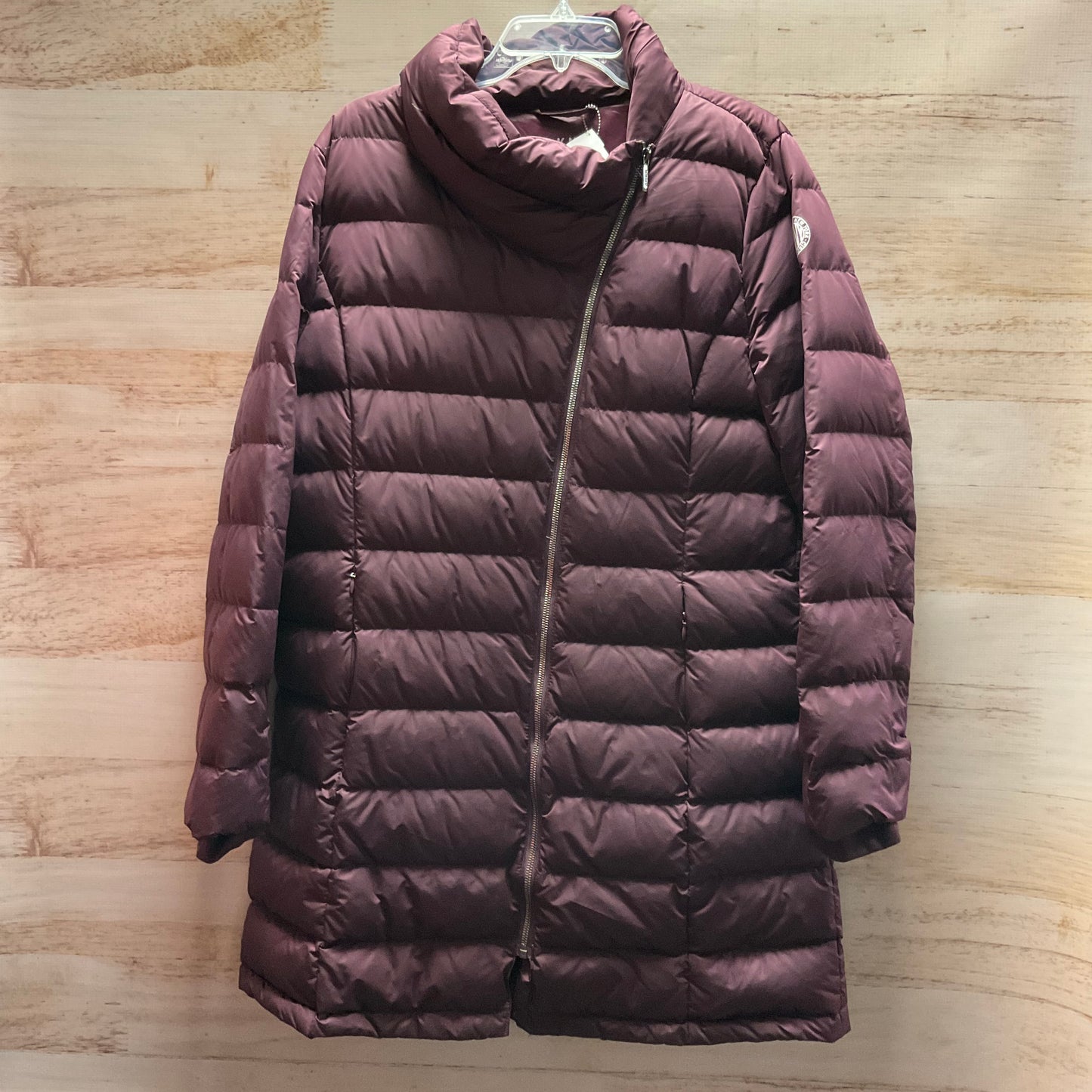 Jacket Puffer & Quilted By Dkny In Purple, Size: Xl