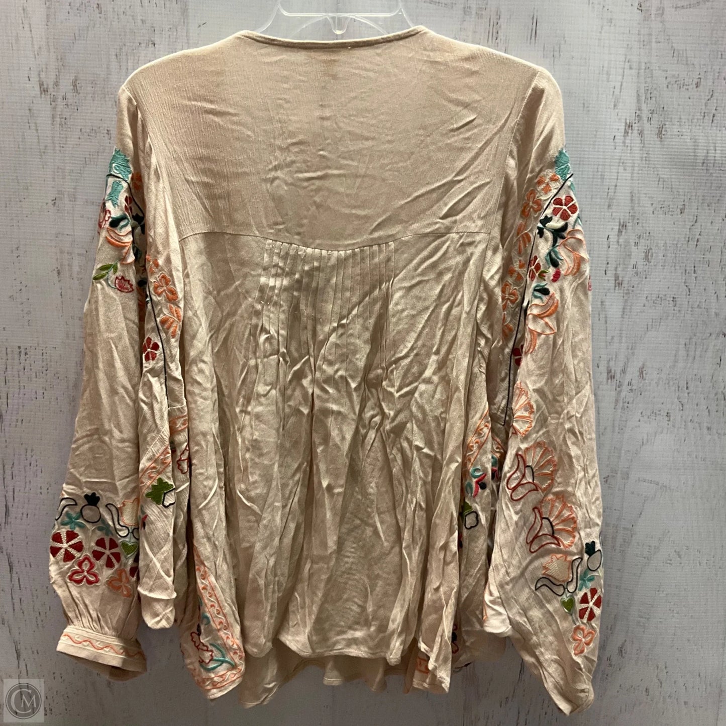 Top Long Sleeve By Easel In Floral Print, Size: S